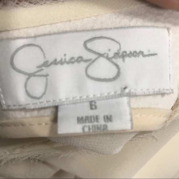 NWT Jessica Simpson Mother of Pearl Sheath Dress 6 - Picture 5 of 8